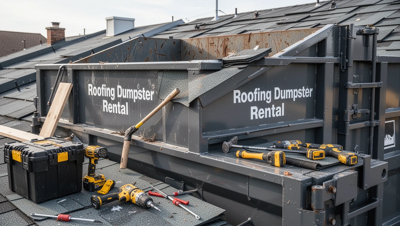 Roofing Dumpster Rental